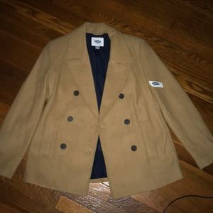 Double breasted dress coat